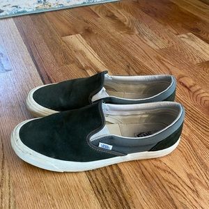 Vans Slip On Suede Green - Men’s 10.5